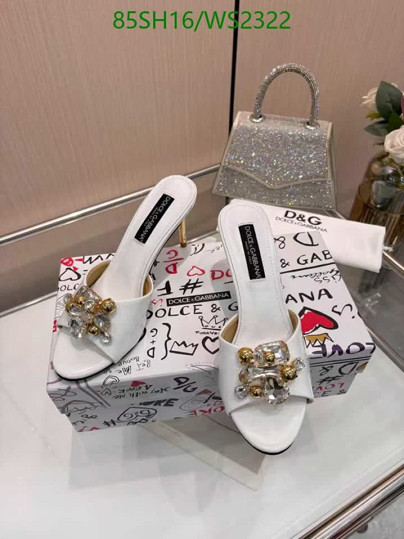 D&G-Women Shoes Code: WS2322 $: 85USD