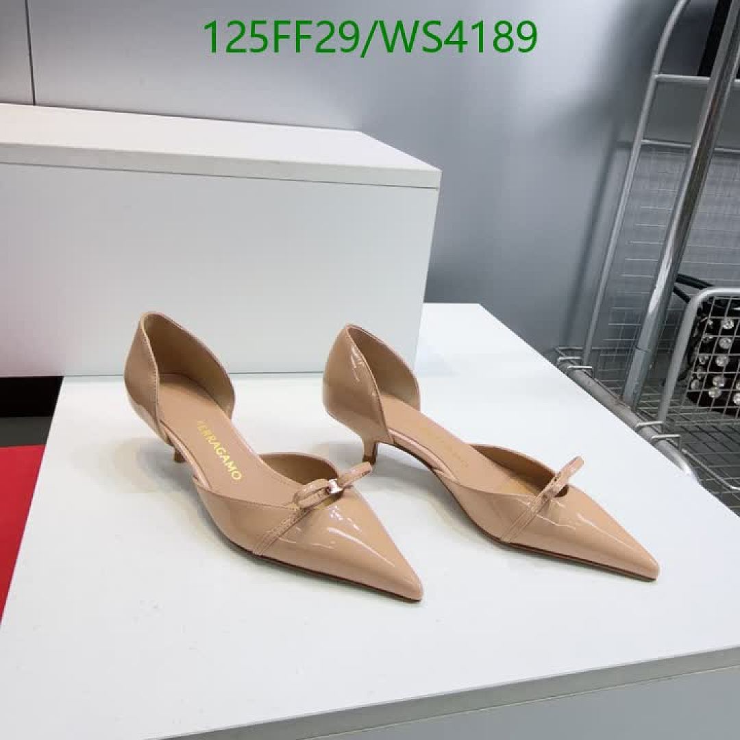 Ferragamo-Women Shoes Code: WS4189 $: 125USD