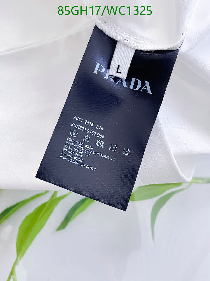 Prada-Clothing Code: WC1325 $: 85USD