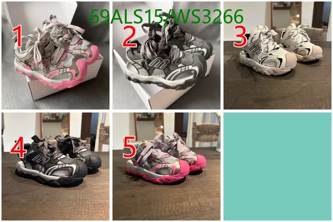 Balenciaga-Kids shoes Code: WS3266 $: 69USD
