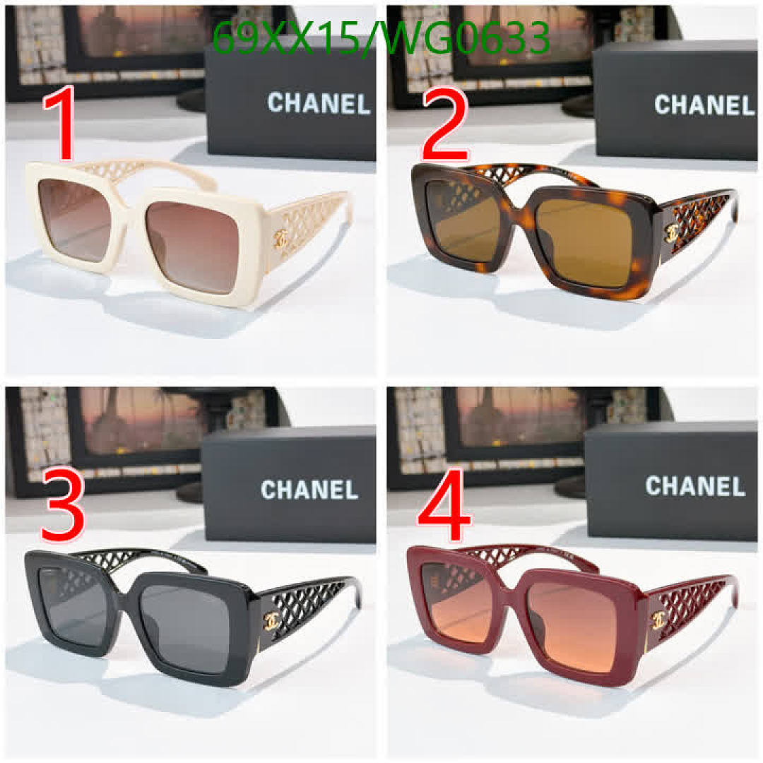 Chanel-Glasses Code: WG0633 $: 69USD