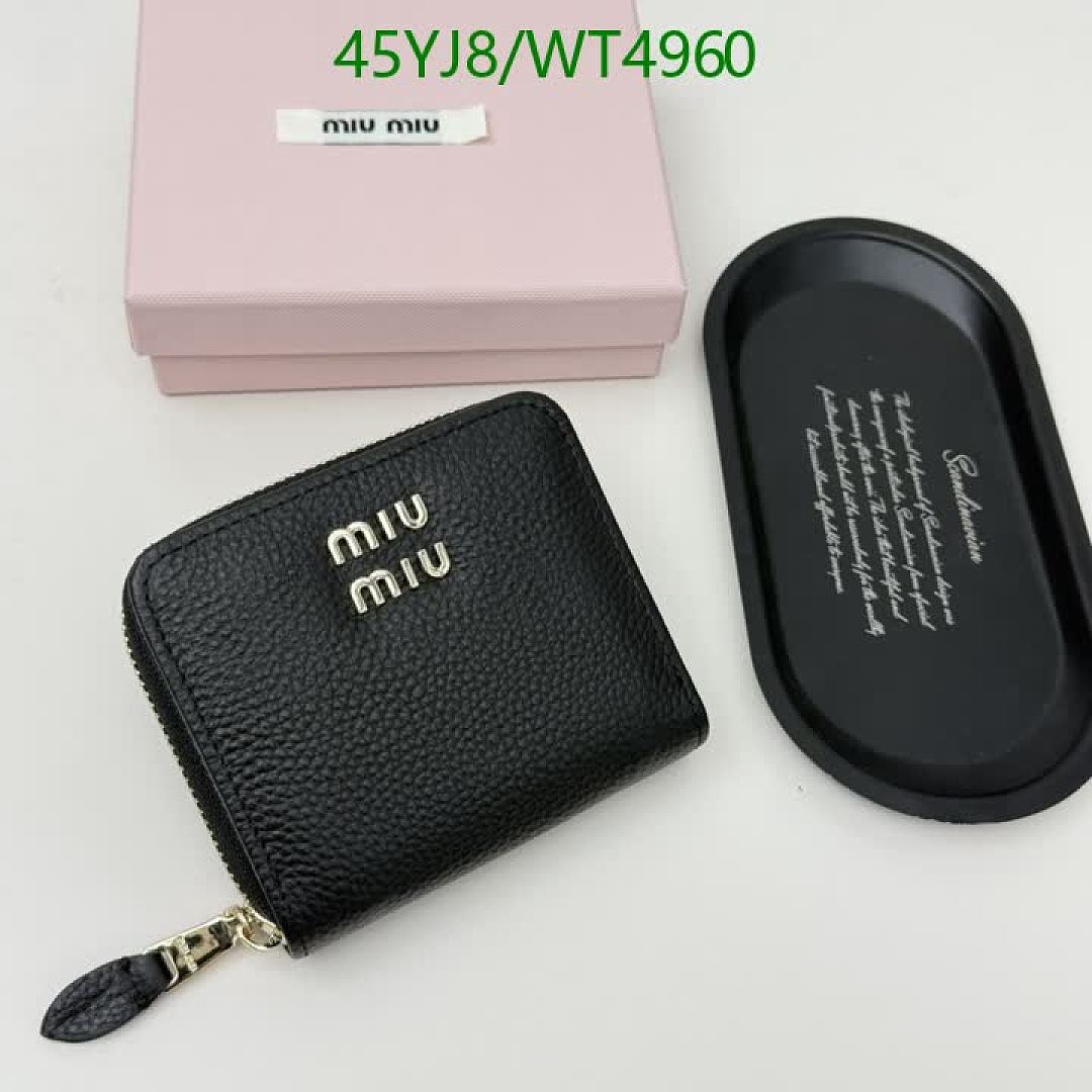 Miu Miu-Wallet-4A Quality Code: WT4960 $: 45USD
