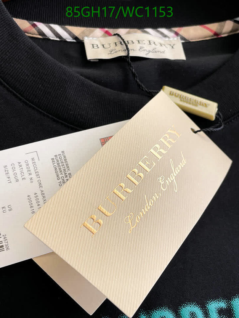 Burberry-Clothing Code: WC1153 $: 85USD