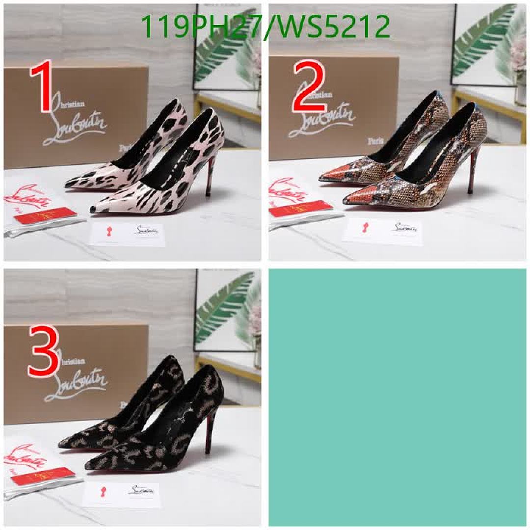Christian Louboutin-Women Shoes Code: WS5212 $: 119USD