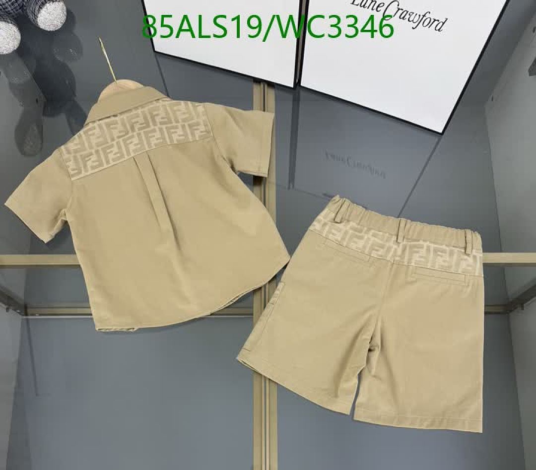 Fendi-Kids clothing Code: WC3346 $: 85USD