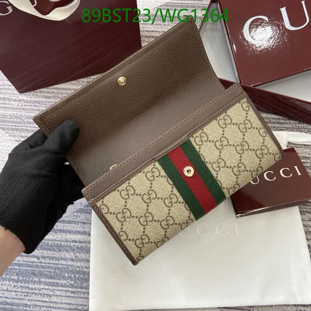 Gucci-Wallet Mirror Quality Code: WG1364 $: 89USD