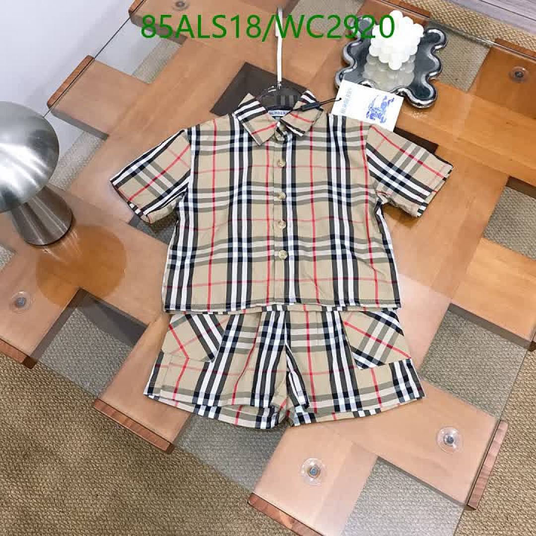 Burberry-Kids Clothing Code: WC2920 $: 85USD