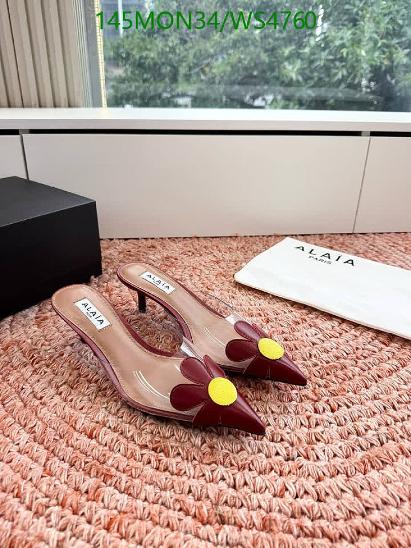 Alaia-Women Shoes Code: WS4760 $: 145USD