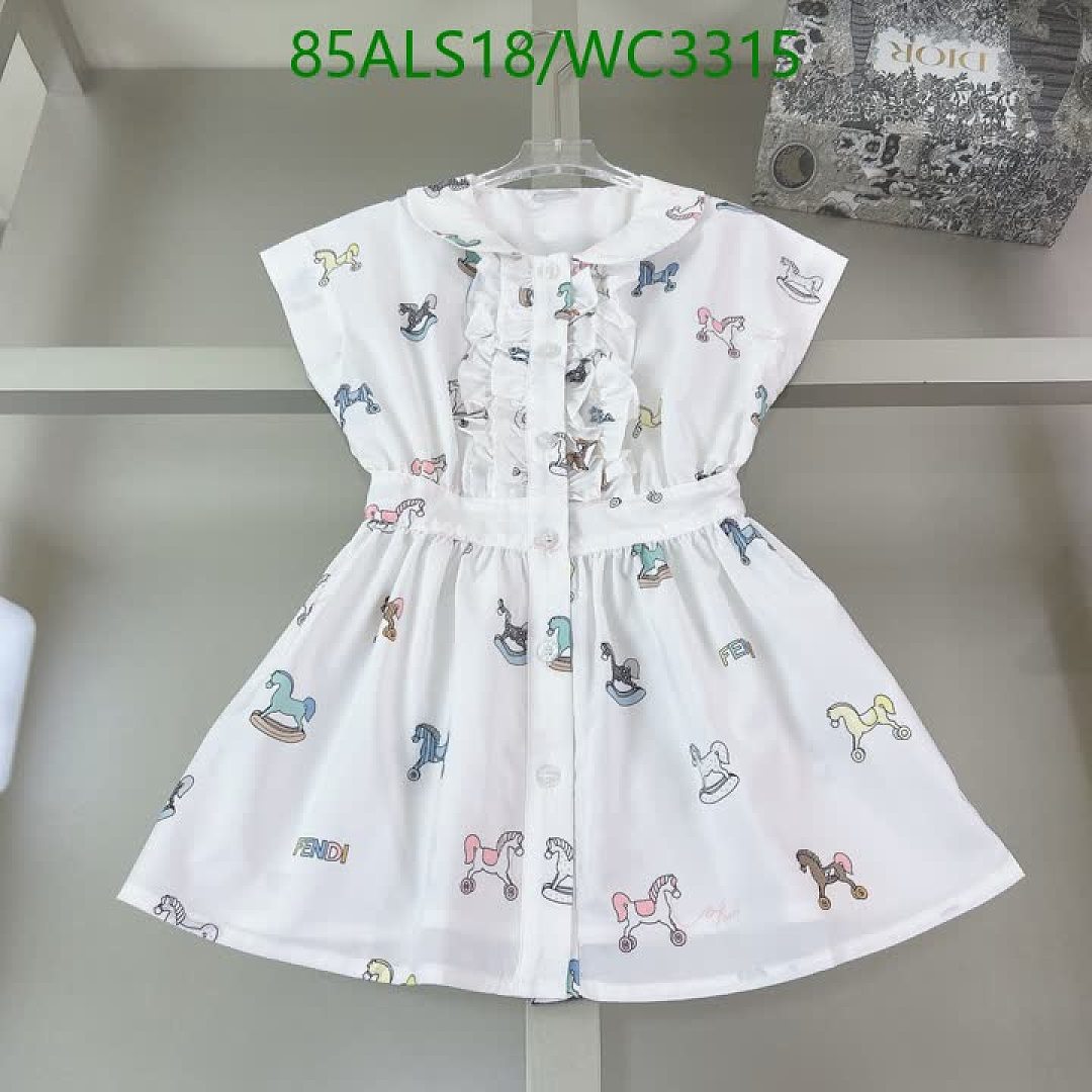 Fendi-Kids clothing Code: WC3315 $: 85USD