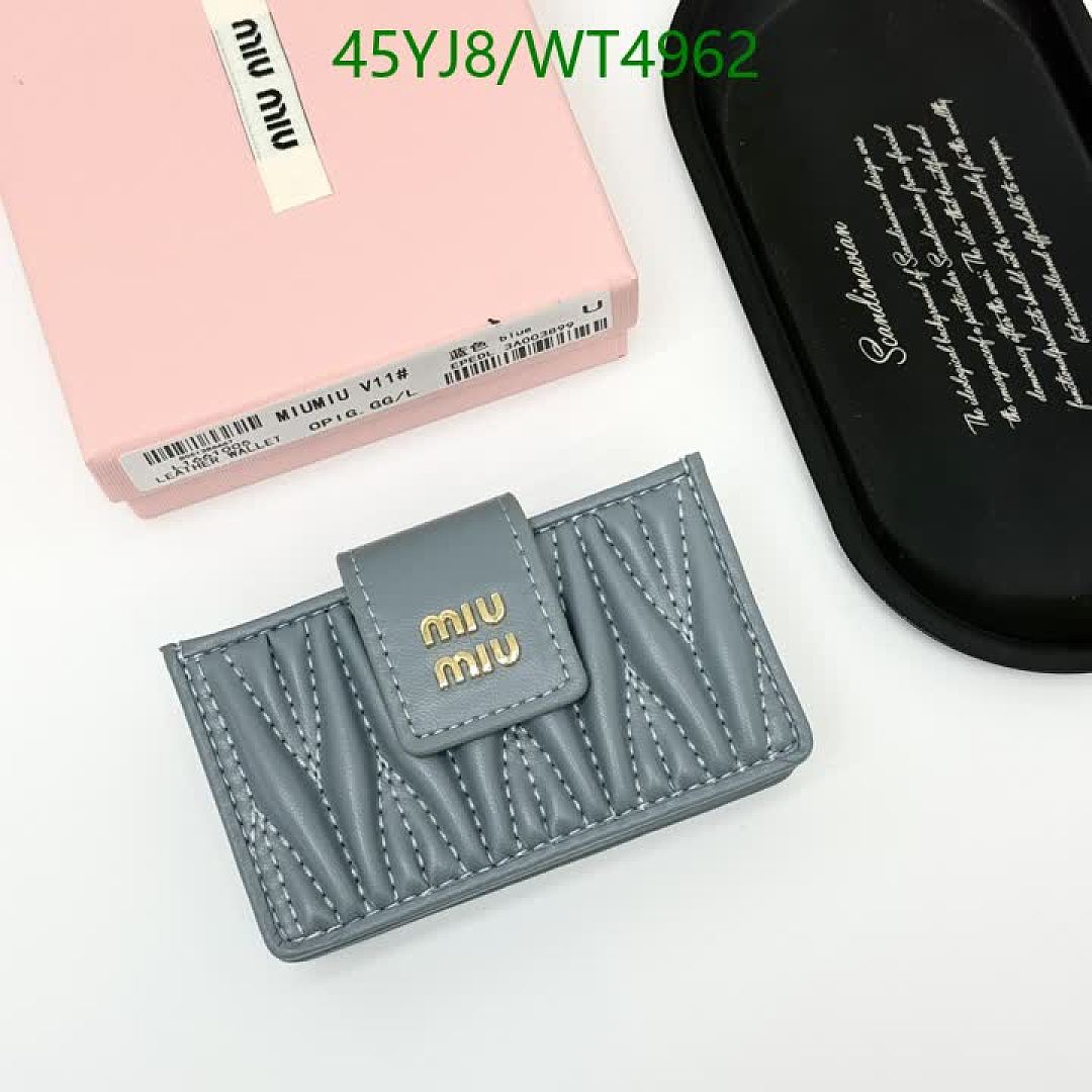 Miu Miu-Wallet-4A Quality Code: WT4962 $: 45USD