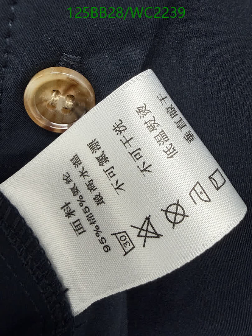 Burberry-Clothing Code: WC2239 $: 125USD