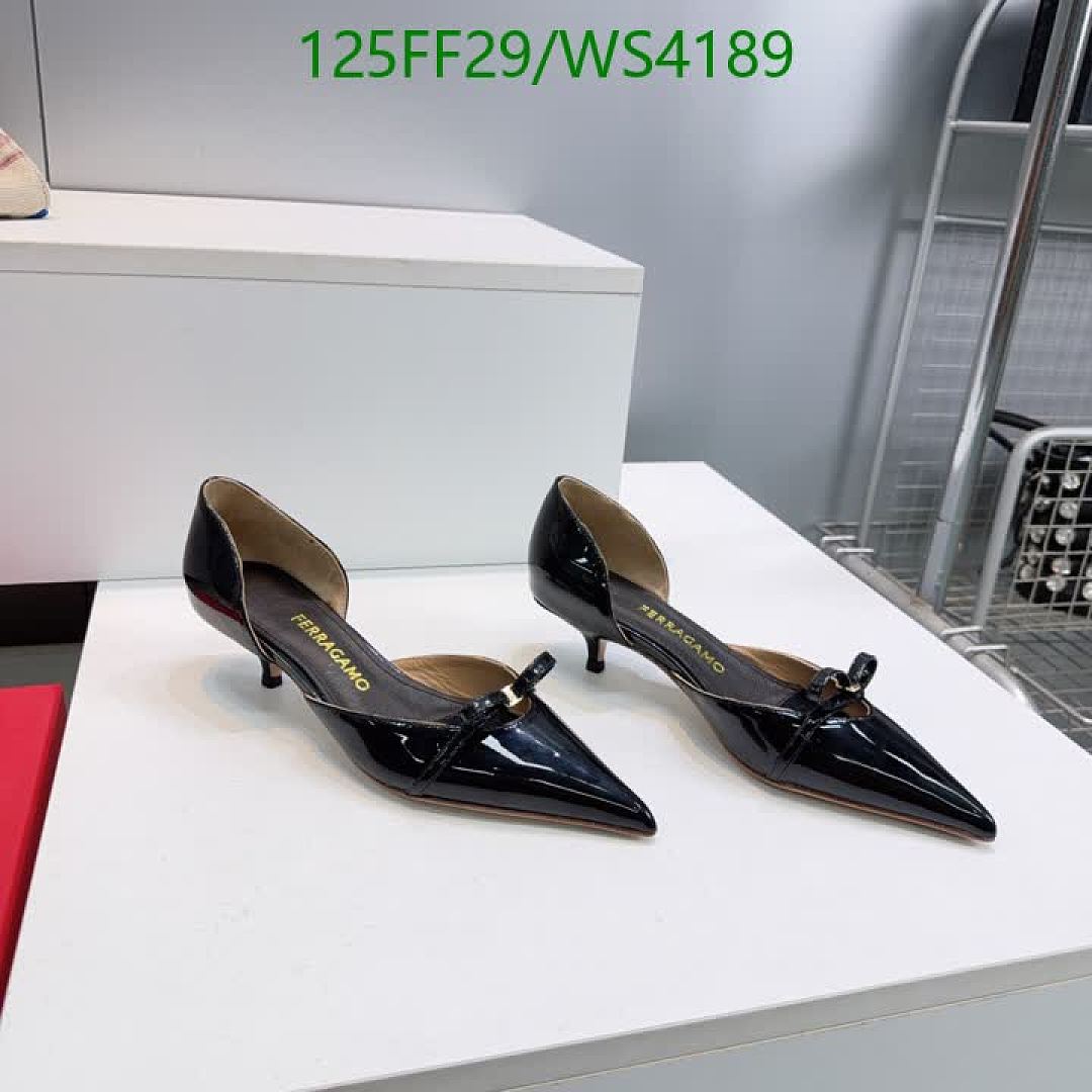 Ferragamo-Women Shoes Code: WS4189 $: 125USD