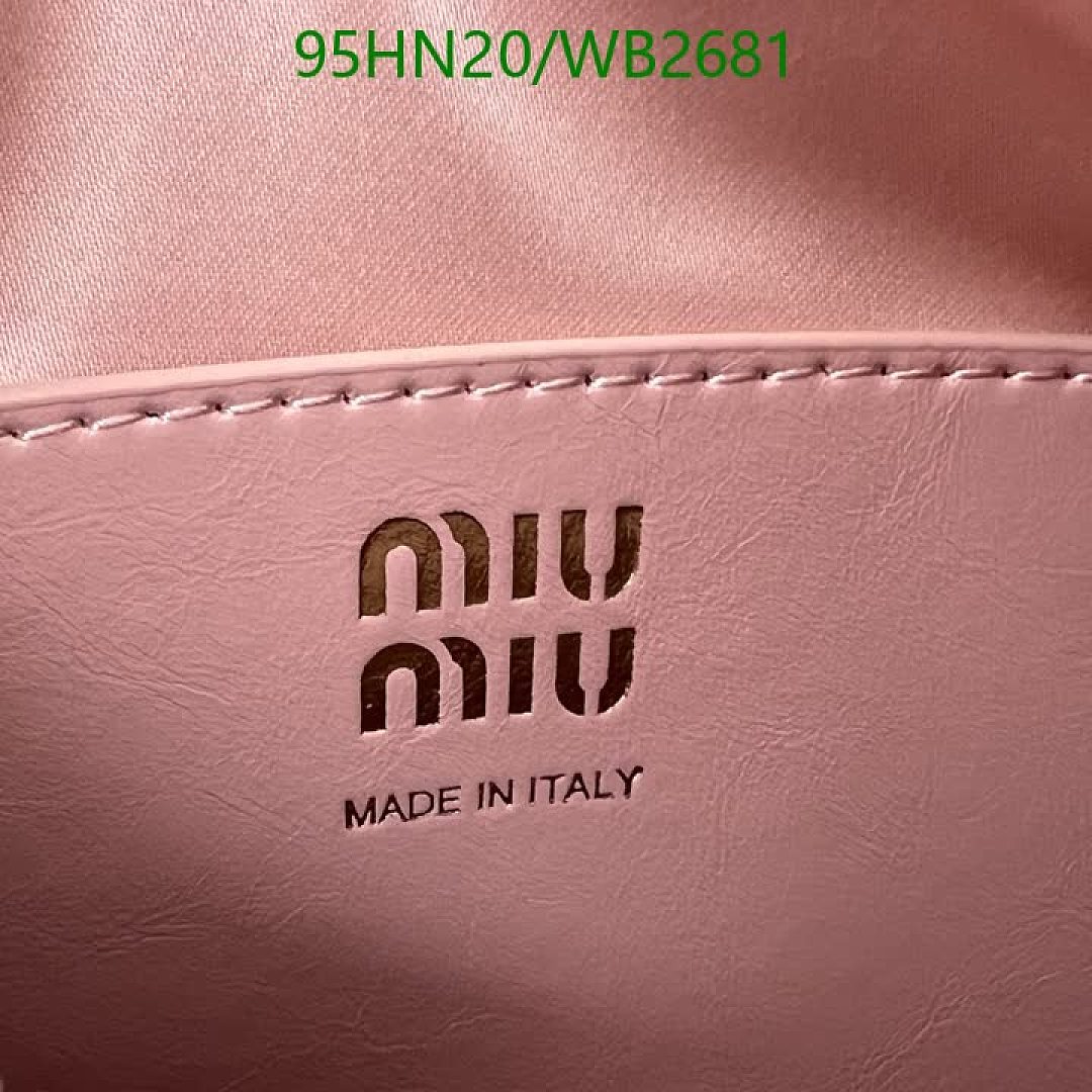 Miu Miu-Bag-4A Quality Code: WB2681 $: 95USD