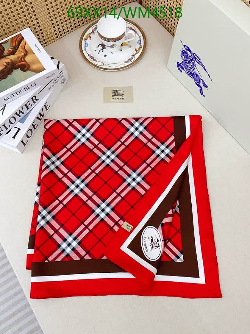 Burberry-Scarf Code: WM4518 $: 69USD