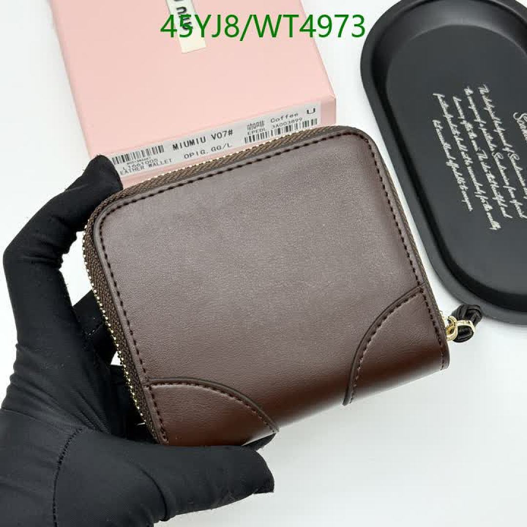 Miu Miu-Wallet-4A Quality Code: WT4973 $: 45USD