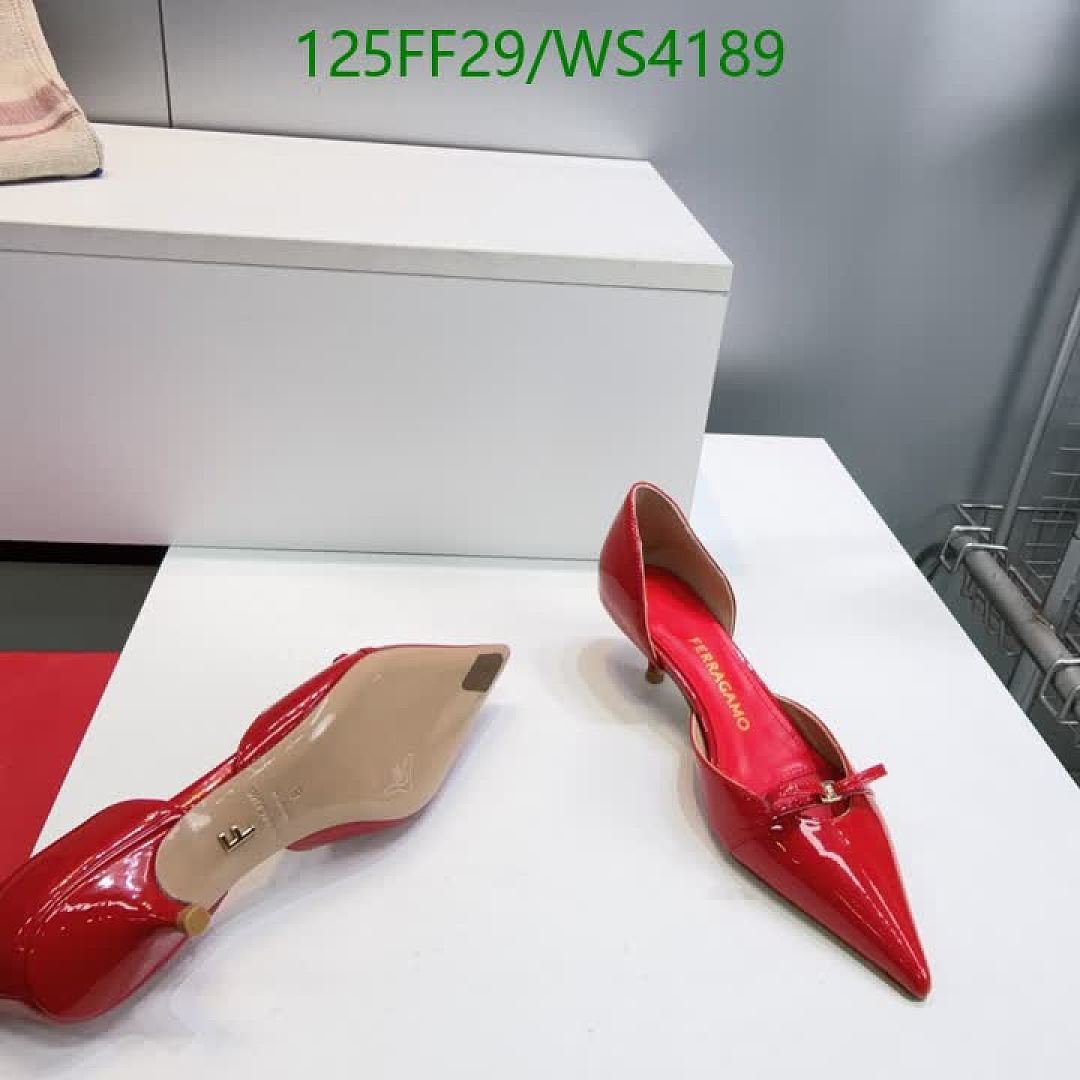 Ferragamo-Women Shoes Code: WS4189 $: 125USD
