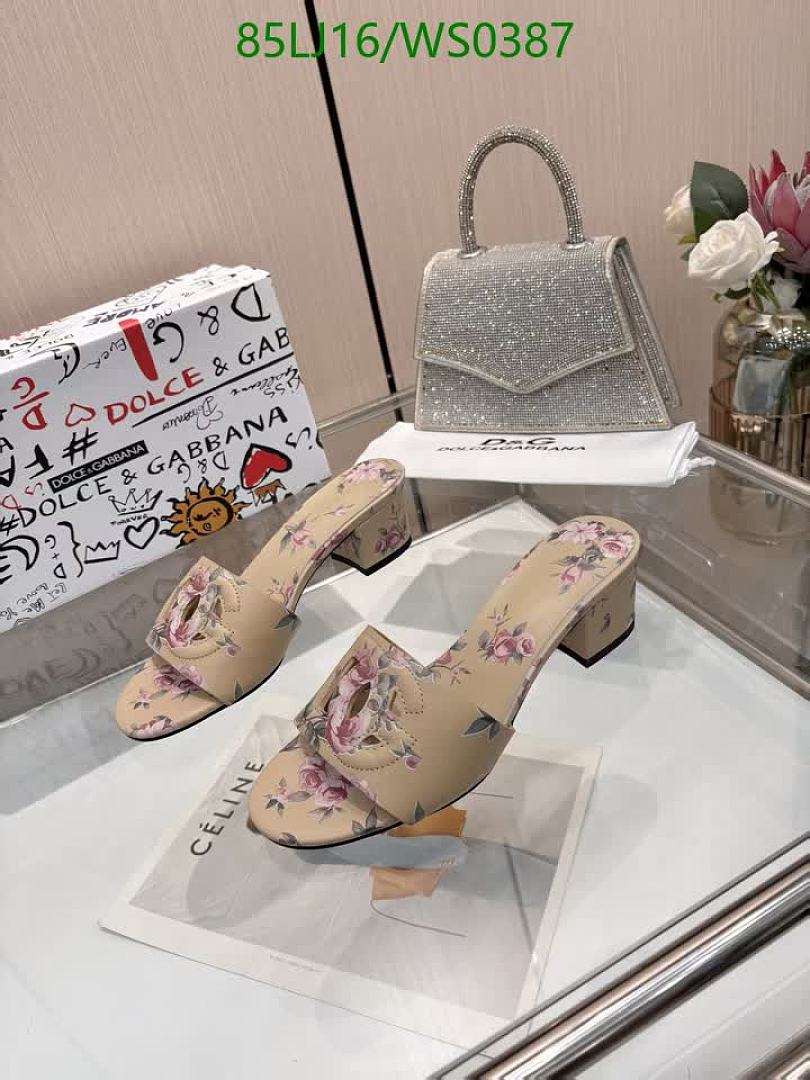 D&G-Women Shoes Code: WS0387 $: 85USD