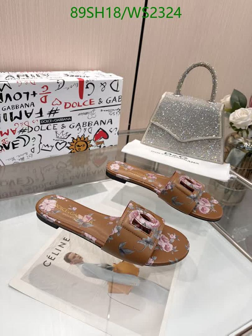 D&G-Women Shoes Code: WS2324 $: 89USD
