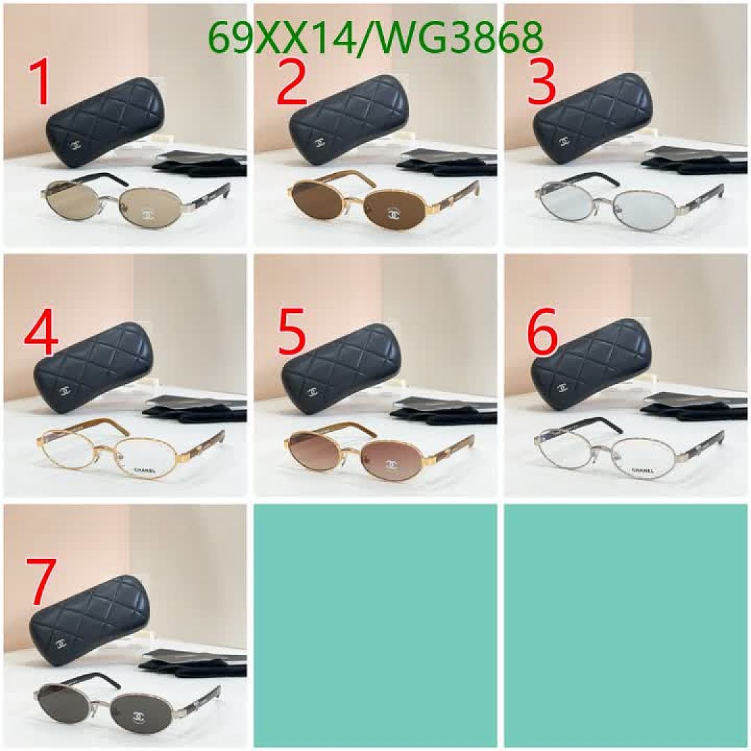 Chanel-Glasses Code: WG3868 $: 69USD