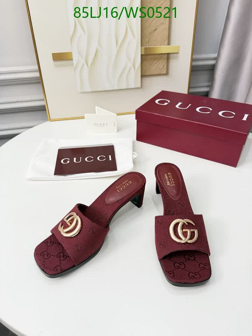 Gucci-Women Shoes Code: WS0521 $: 85USD