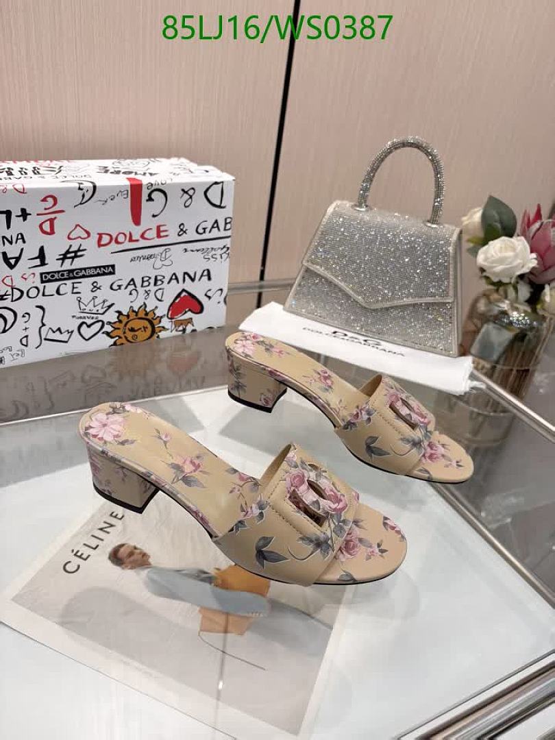 D&G-Women Shoes Code: WS0387 $: 85USD