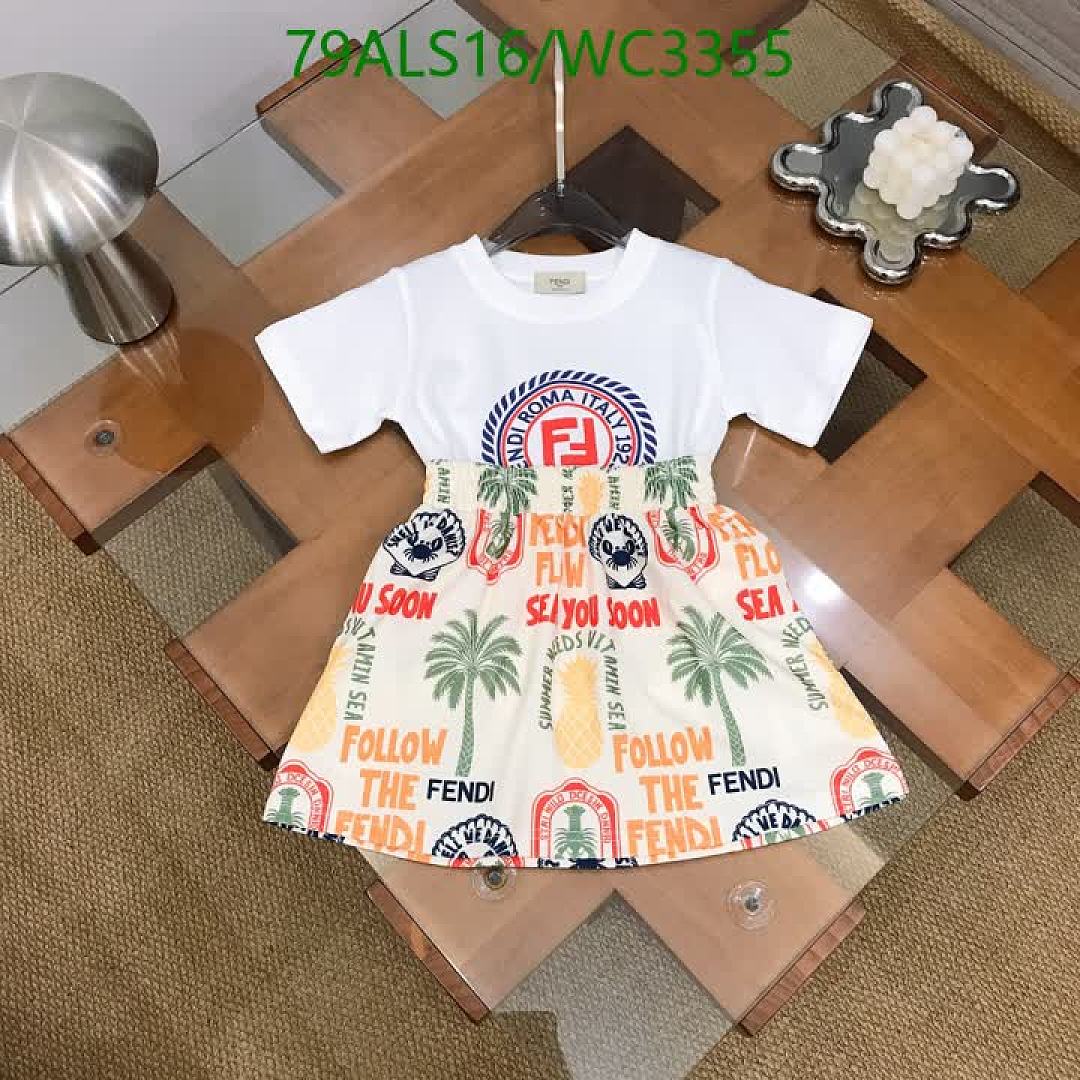 Fendi-Kids clothing Code: WC3355 $: 79USD