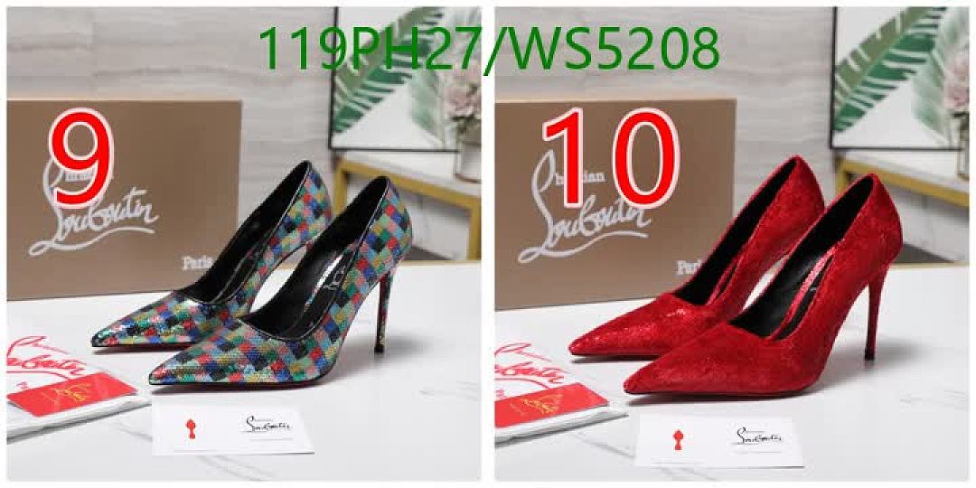 Christian Louboutin-Women Shoes Code: WS5208 $: 119USD