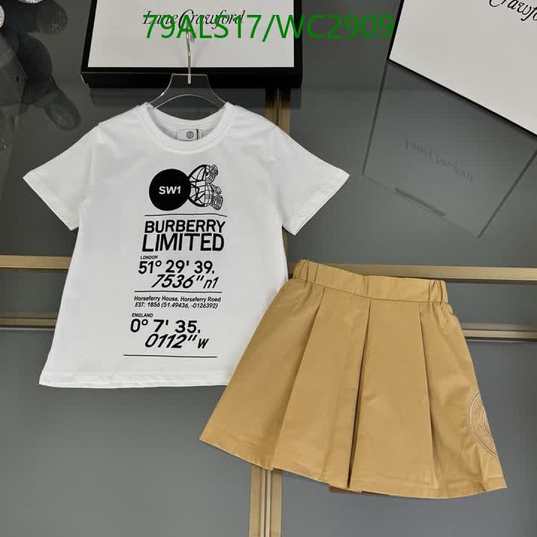 Burberry-Kids Clothing Code: WC2909 $: 79USD