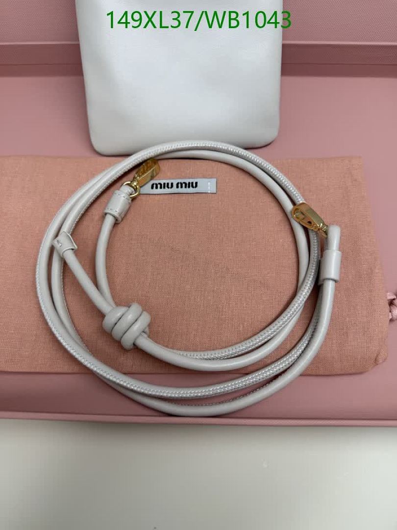 Miu Miu-Bag-Mirror Quality Code: WB1043 $: 149USD