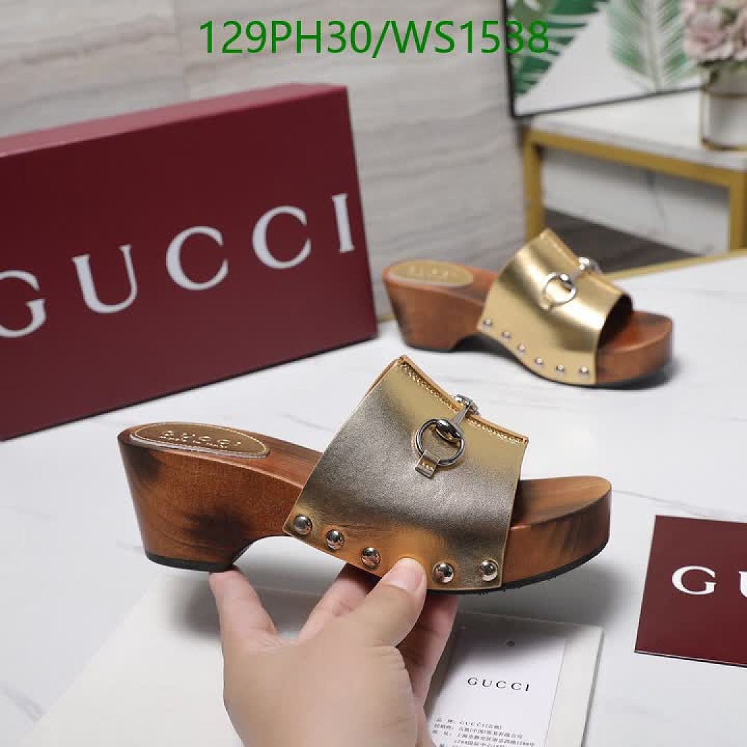 Gucci-Women Shoes Code: WS1538 $: 129USD