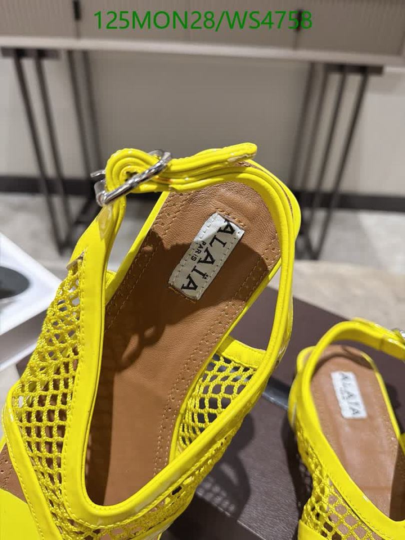 Alaia-Women Shoes Code: WS4758 $: 125USD