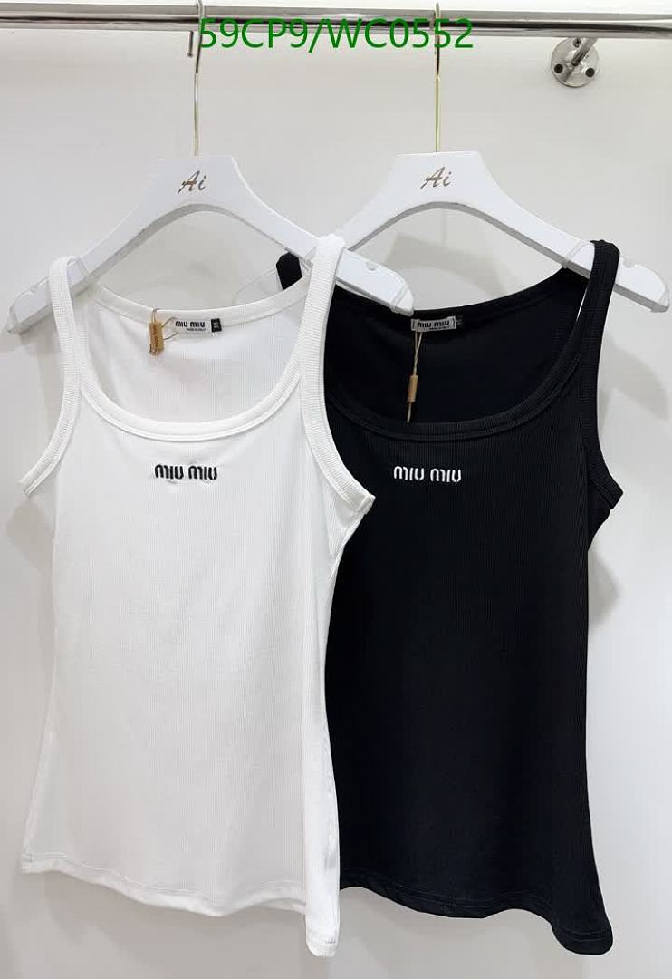 Miu Miu-Clothing Code: WC0552 $: 59USD