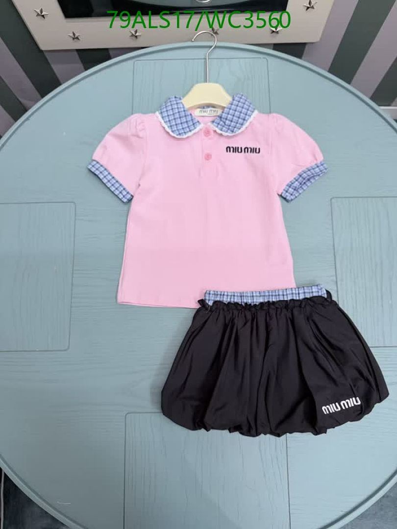 MIUMIU-Kids Clothing Code: WC3560 $: 79USD