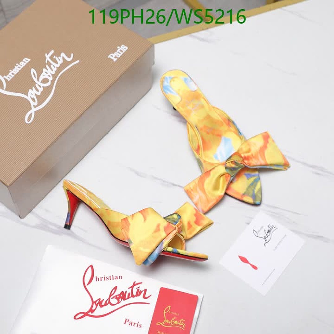 Christian Louboutin-Women Shoes Code: WS5216 $: 119USD