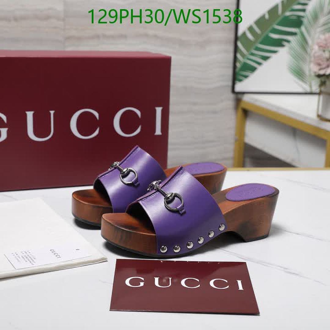 Gucci-Women Shoes Code: WS1538 $: 129USD