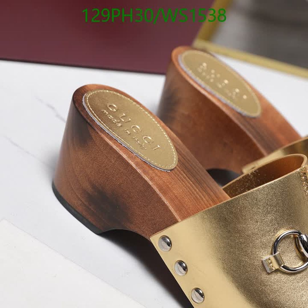 Gucci-Women Shoes Code: WS1538 $: 129USD