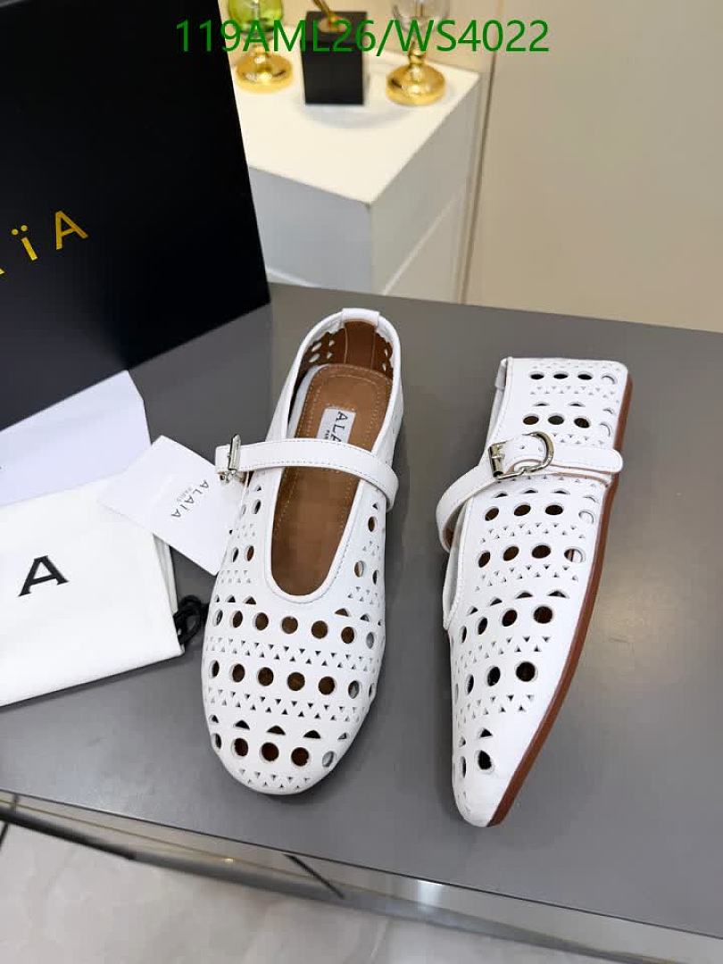 Alaia-Women Shoes Code: WS4022 $: 119USD