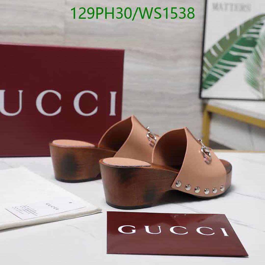 Gucci-Women Shoes Code: WS1538 $: 129USD
