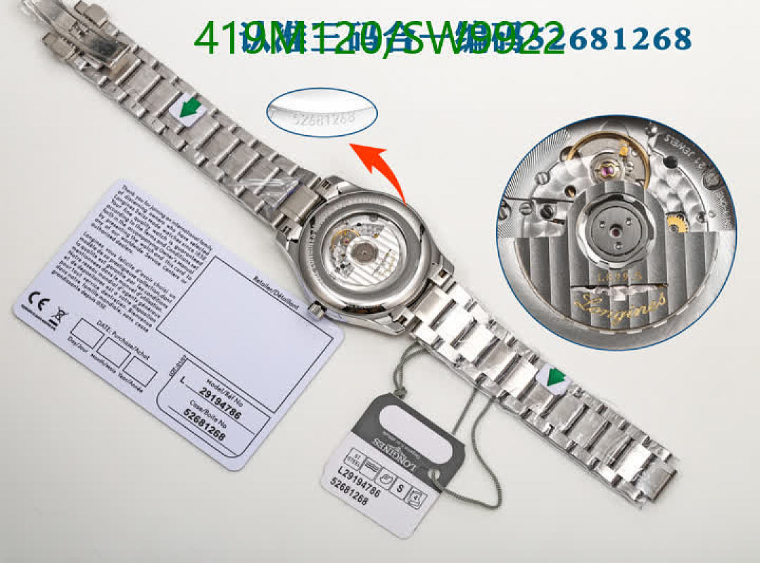 Longines-Watch-Mirror Quality Code: SW9922 $: 419USD