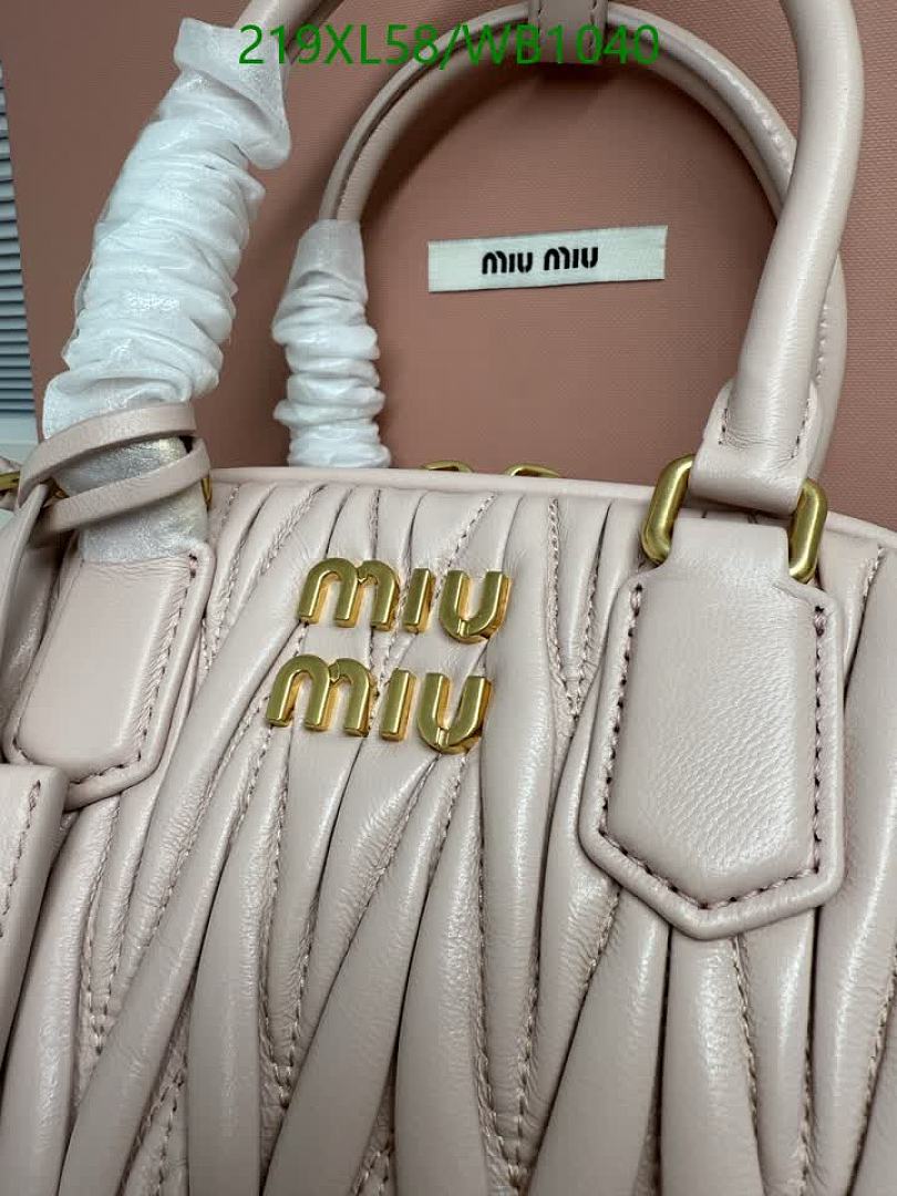 Miu Miu-Bag-Mirror Quality Code: WB1040 $: 219USD