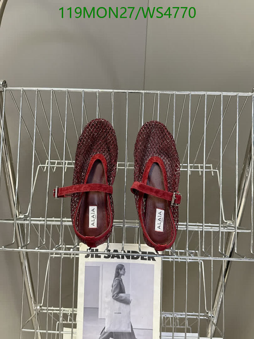 Alaia-Women Shoes Code: WS4770 $: 119USD