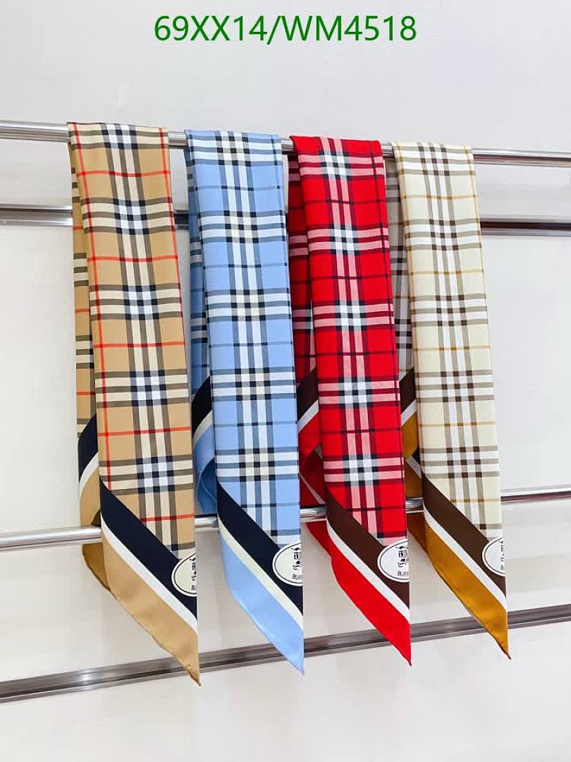 Burberry-Scarf Code: WM4518 $: 69USD