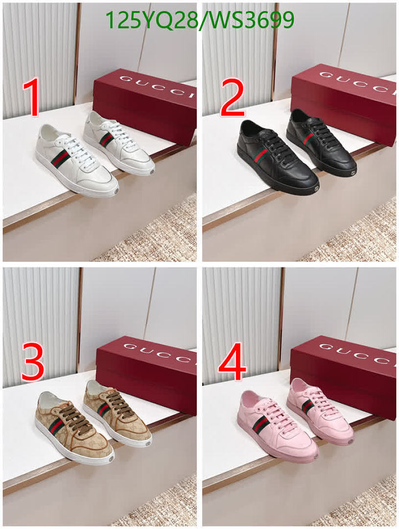 Gucci-Men shoes Code: WS3699 $: 125USD