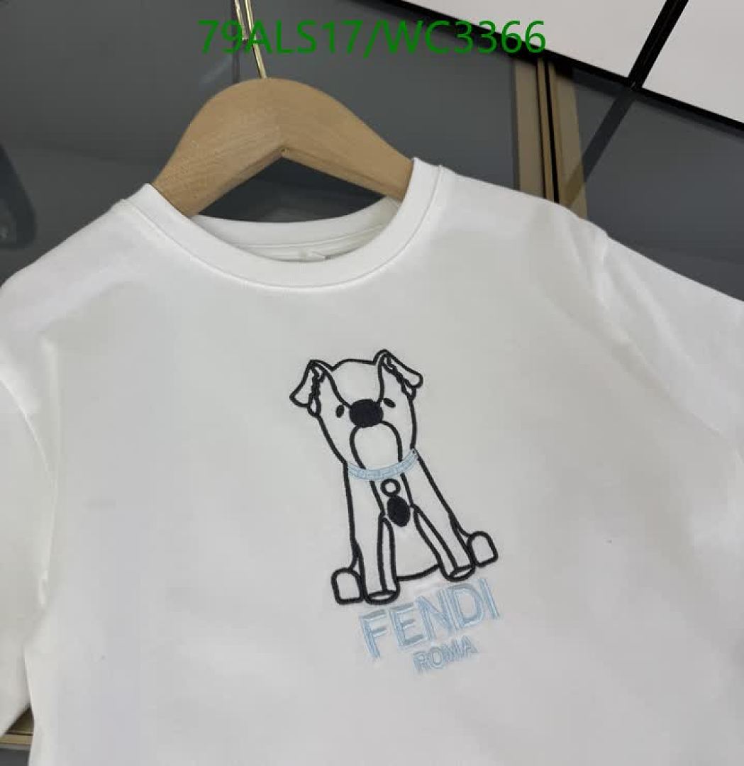Fendi-Kids clothing Code: WC3366 $: 79USD