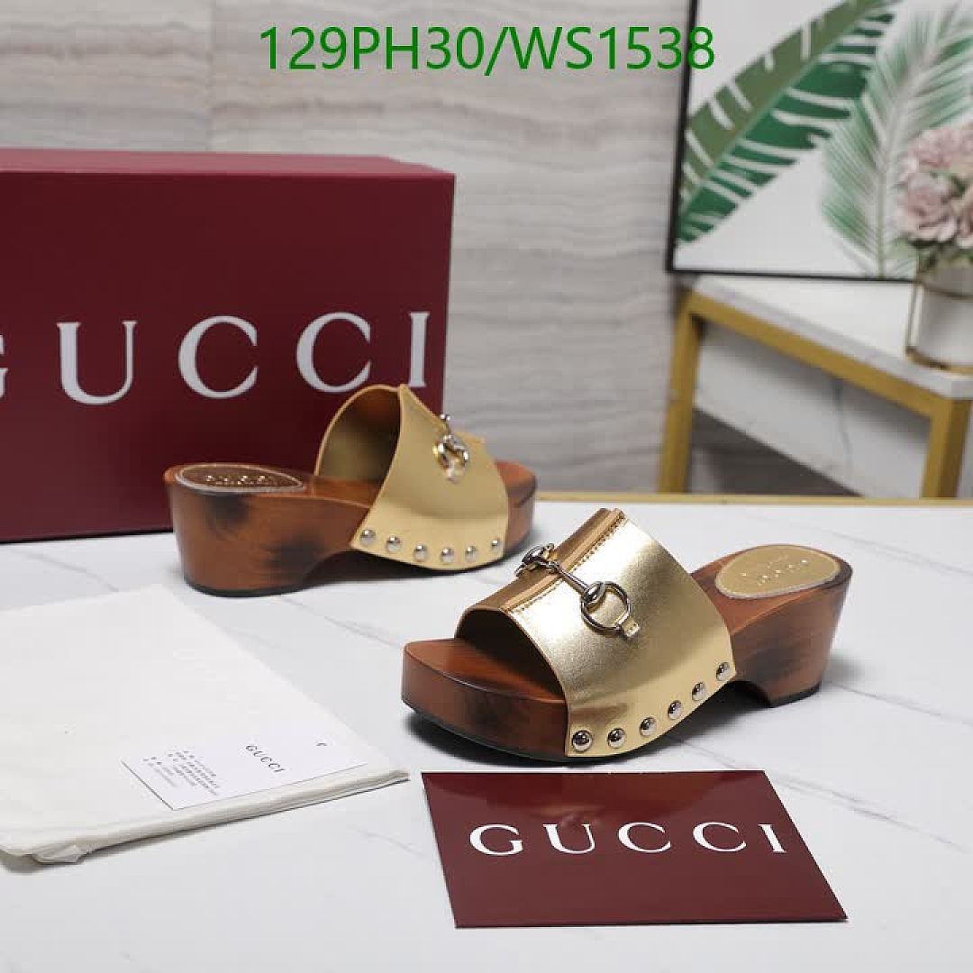 Gucci-Women Shoes Code: WS1538 $: 129USD