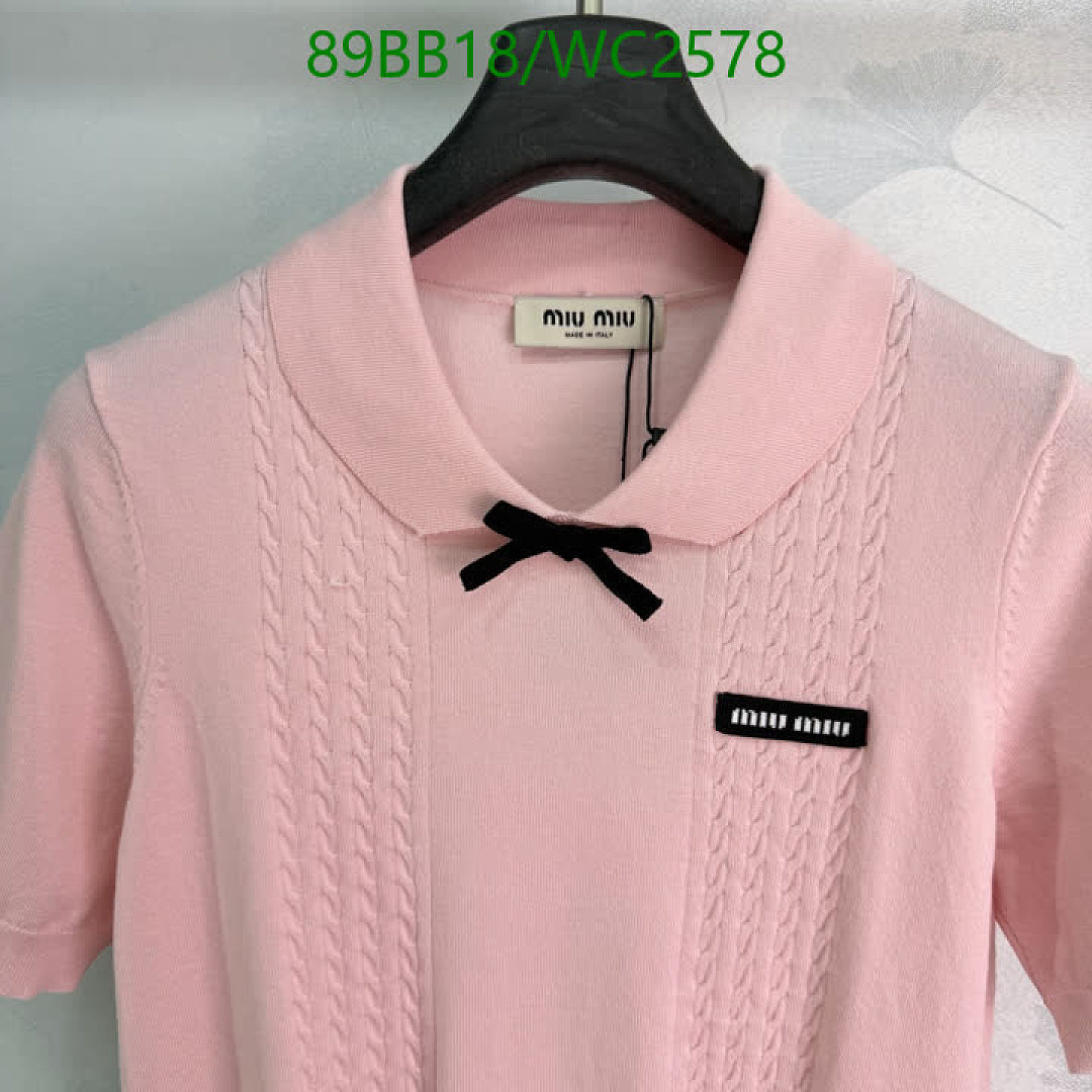 Miu Miu-Clothing Code: WC2578 $: 89USD