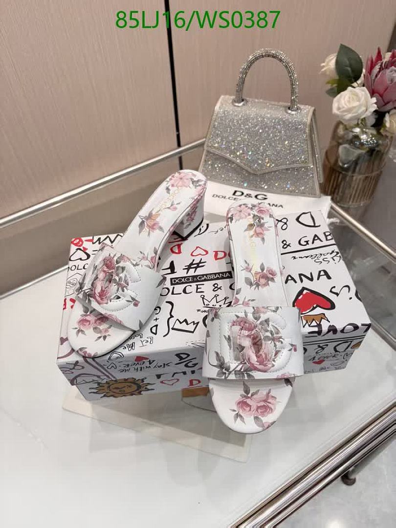 D&G-Women Shoes Code: WS0387 $: 85USD