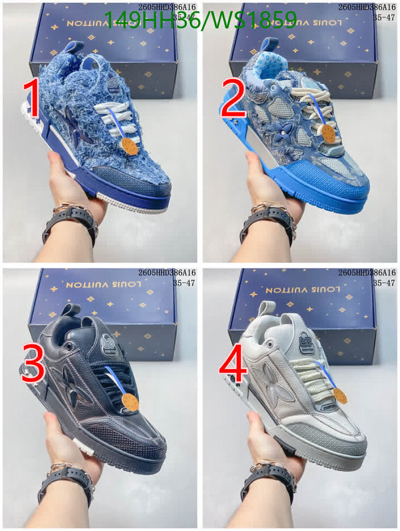 LV-Men shoes Code: WS1859 $: 149USD