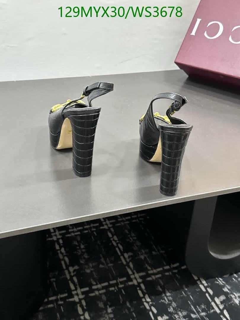 Gucci-Women Shoes Code: WS3678 $: 129USD