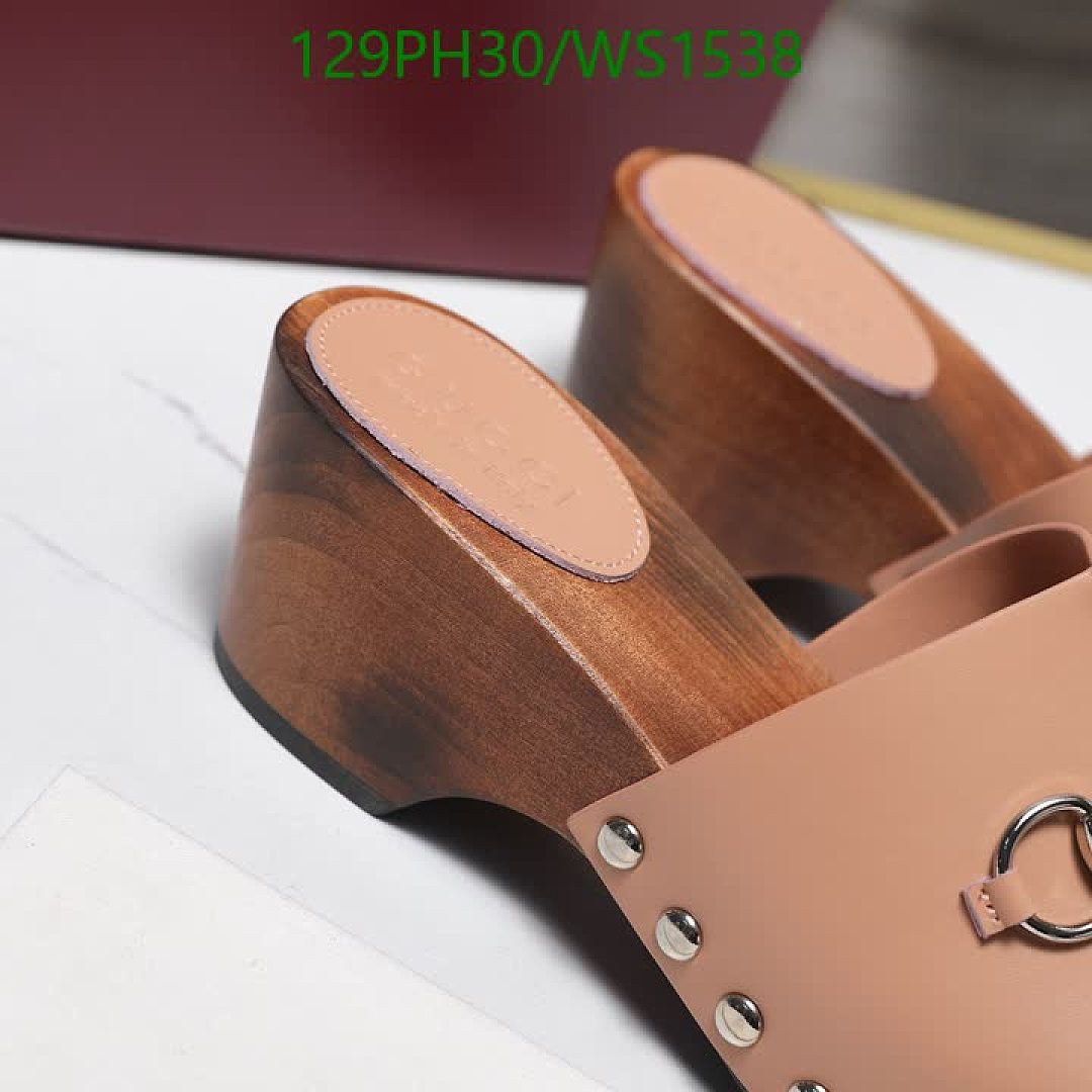 Gucci-Women Shoes Code: WS1538 $: 129USD